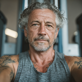 Seniori fericiți după o sesiune de fitness, demonstrând vitalitate și energie